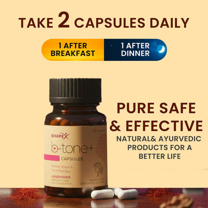 B-Tone+ Shaping Therapy Oil And Capsule Combo